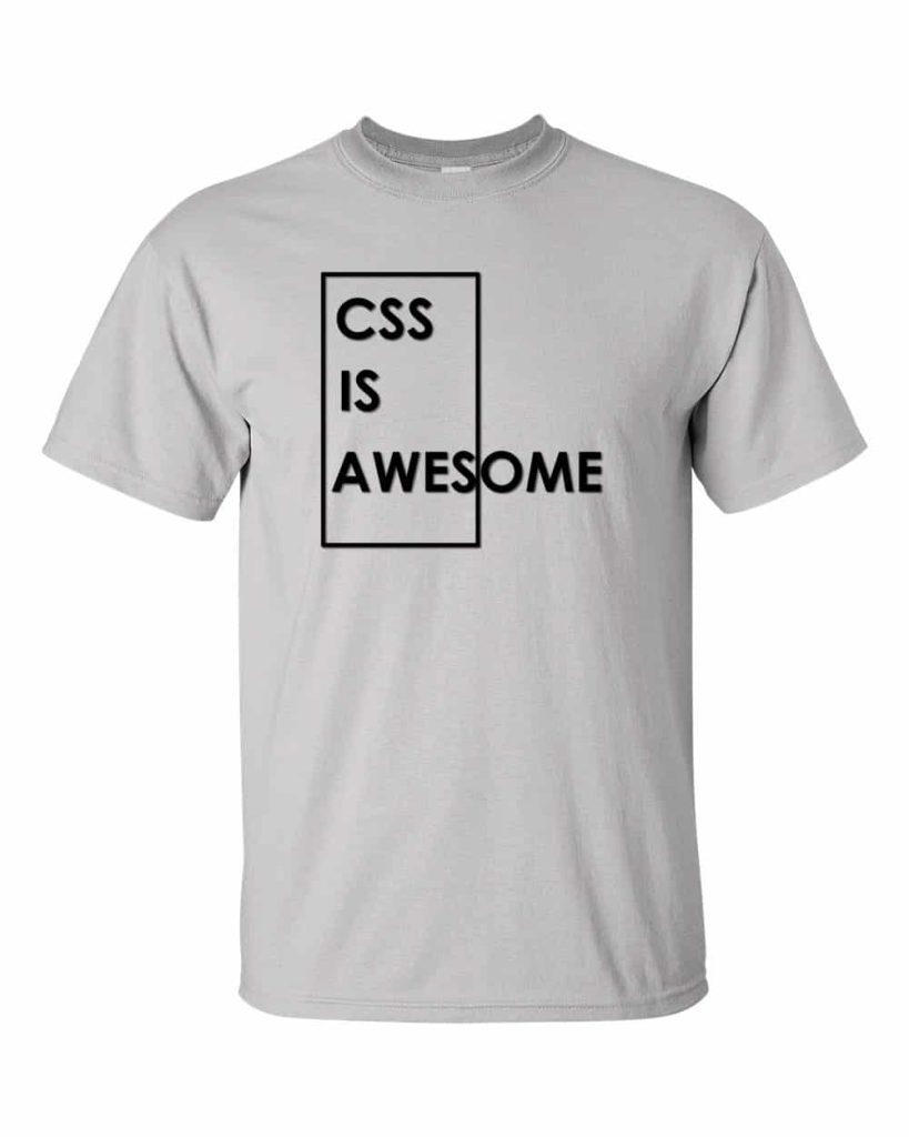 CSS t-shirt (grey)