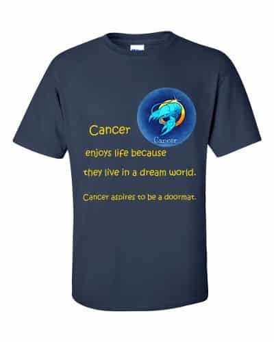 Cancer T-Shirt (navy)