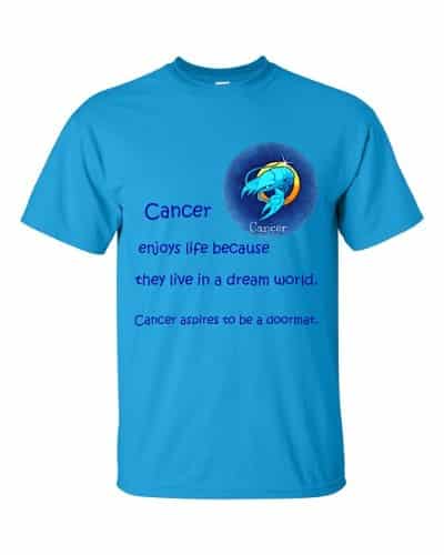 Cancer T-Shirt (sapphire)