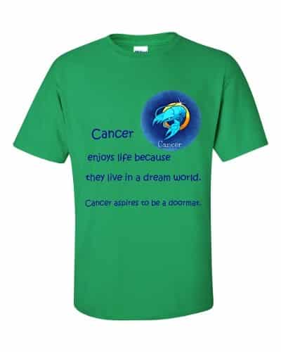 Cancer T-Shirt (shamrock)
