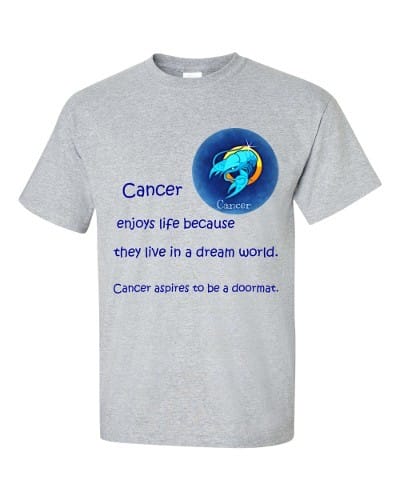 Cancer T-Shirt (slate)