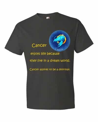 Cancer T-Shirt (smoke)