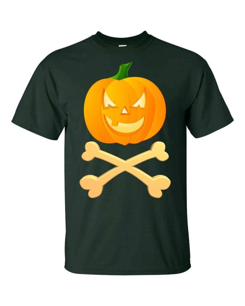 Jack and Crossbones T-shirt (forest)