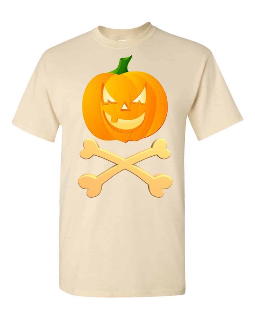 Jack and Crossbones T-shirt (natural)