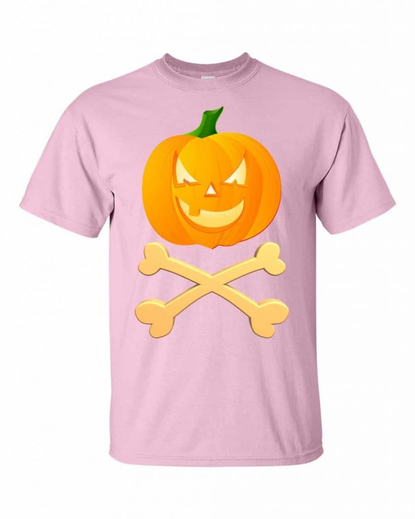 Jack and Crossbones T-shirt (pink)