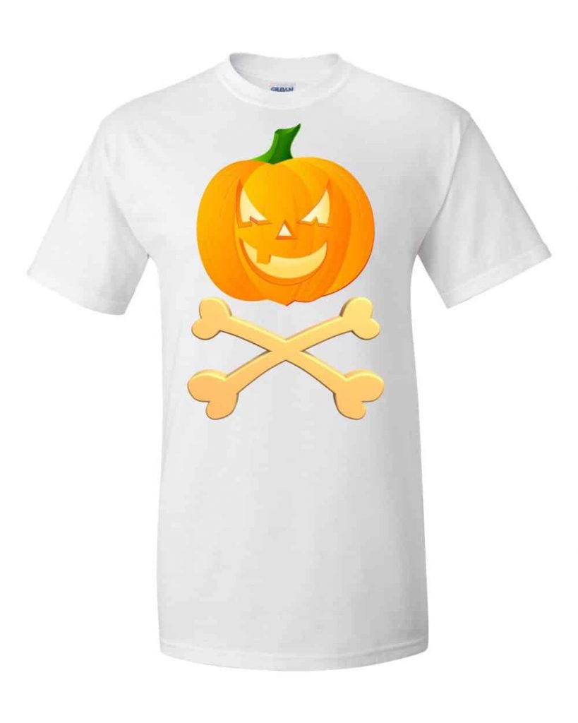 Jack and Crossbones T-shirt (white)