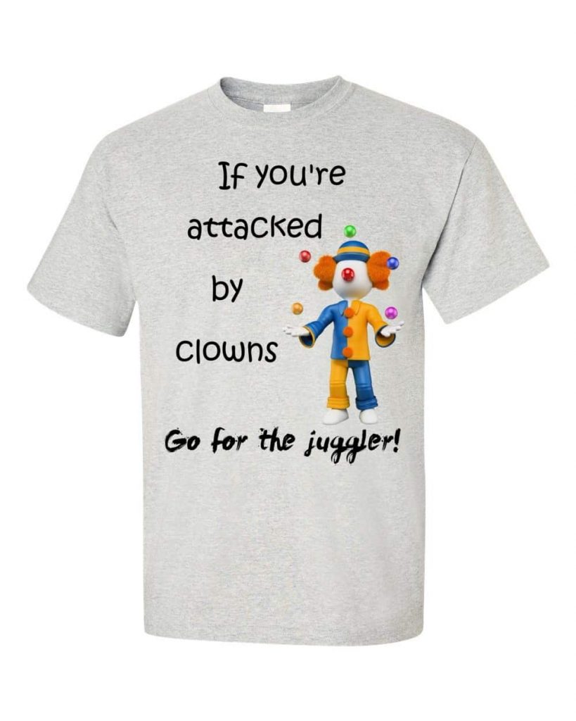 Go for the Juggler T-Shirt (ash)
