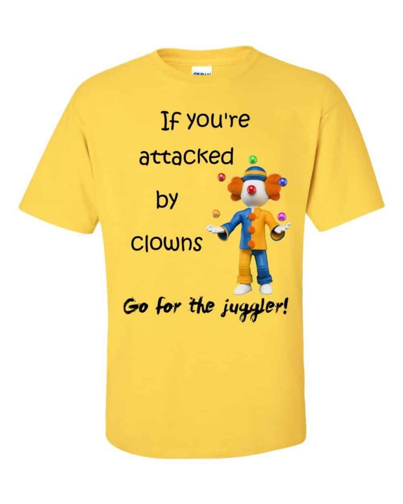 Go for the Juggler T-Shirt (daisy)