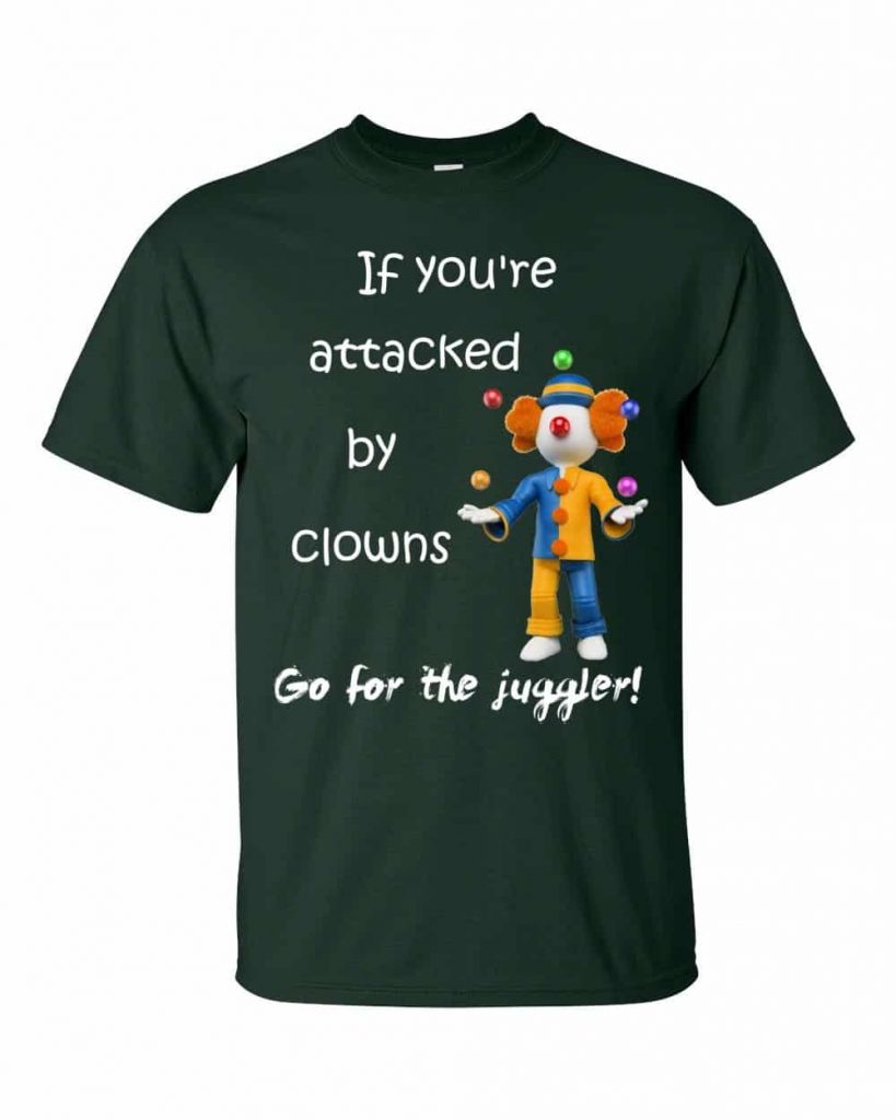 Go for the Juggler T-Shirt (forest)