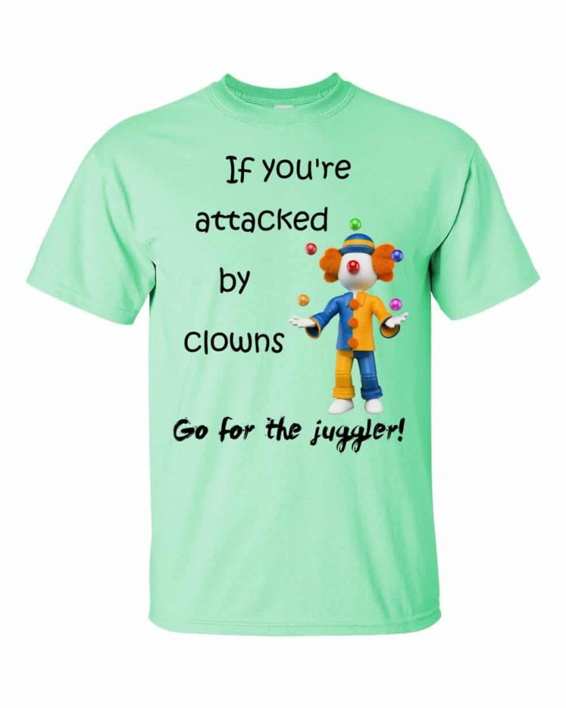 Go for the Juggler T-Shirt (mint)