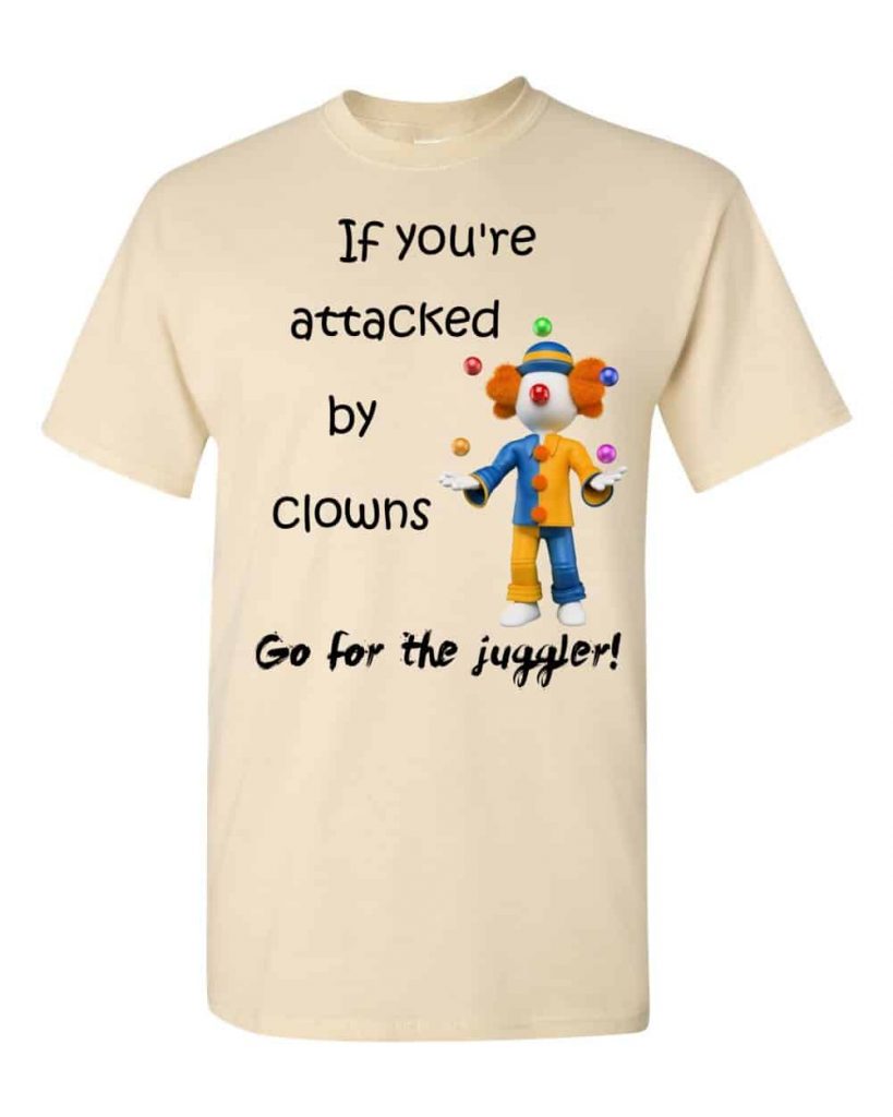 Go for the Juggler T-Shirt (natural)