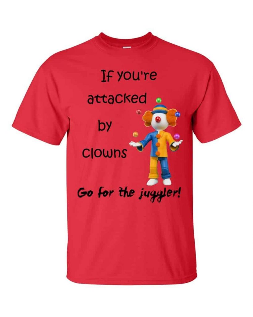 Go for the Juggler T-Shirt (red)