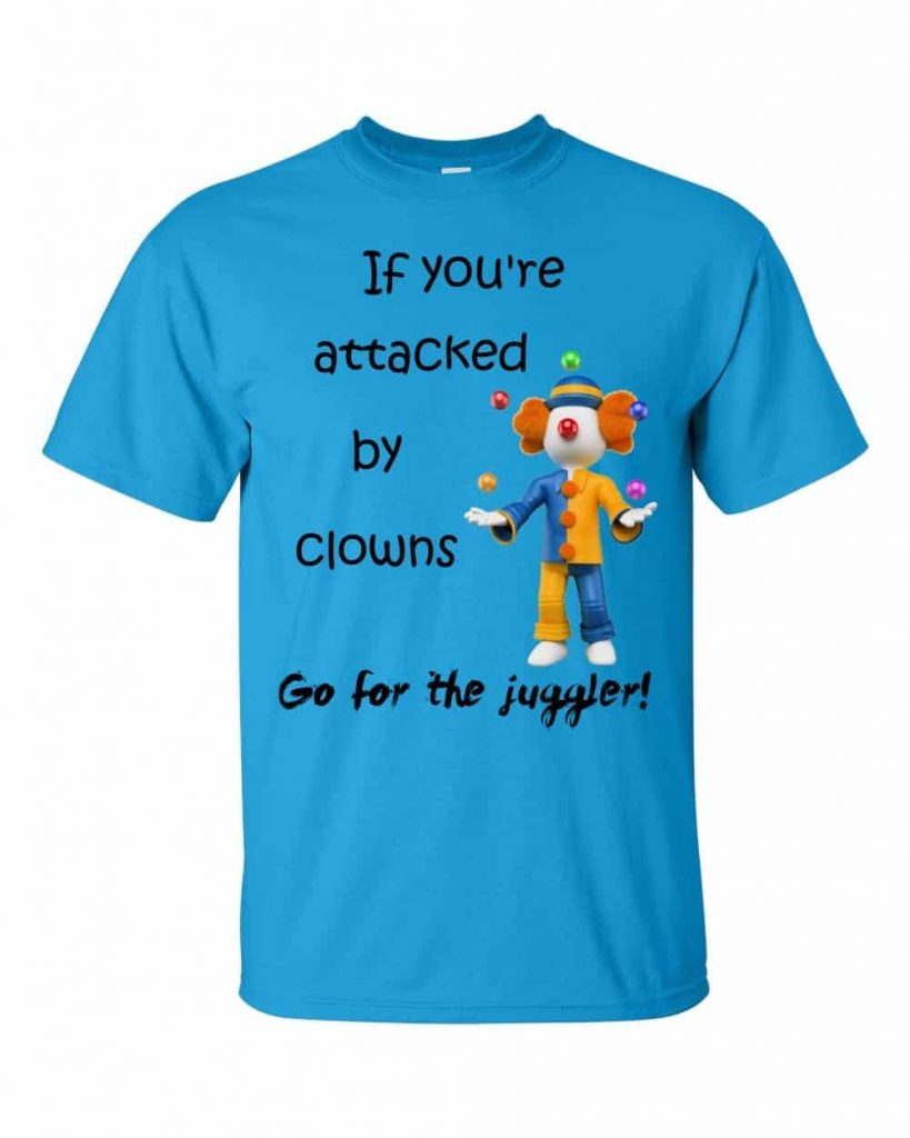 Go for the Juggler T-Shirt (sapphire)