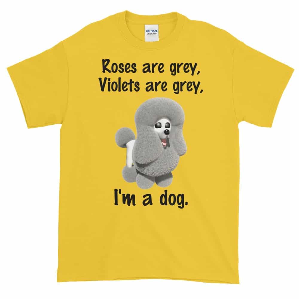 Roses are Grey T-Shirt (daisy)