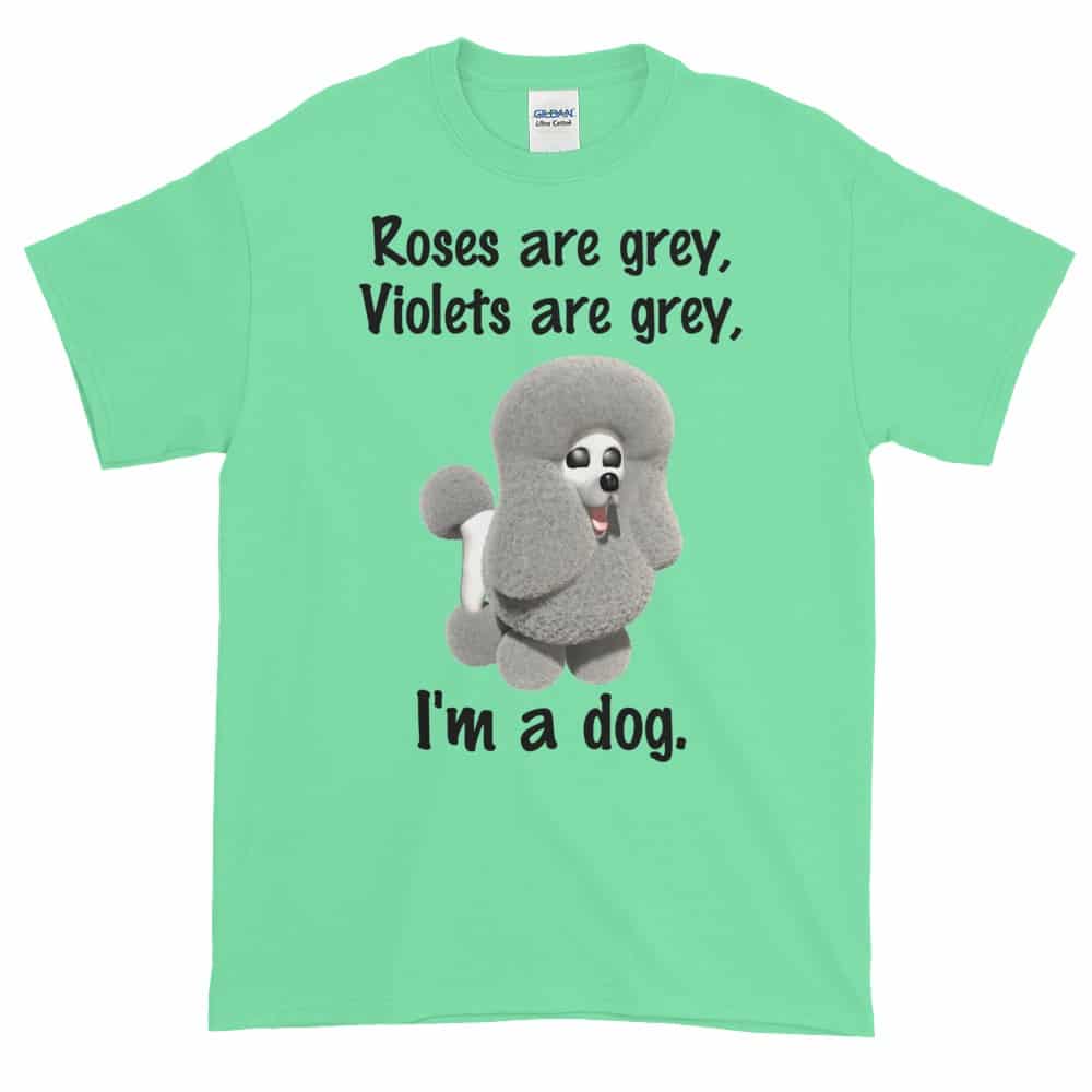 Roses are Grey T-Shirt (mint)