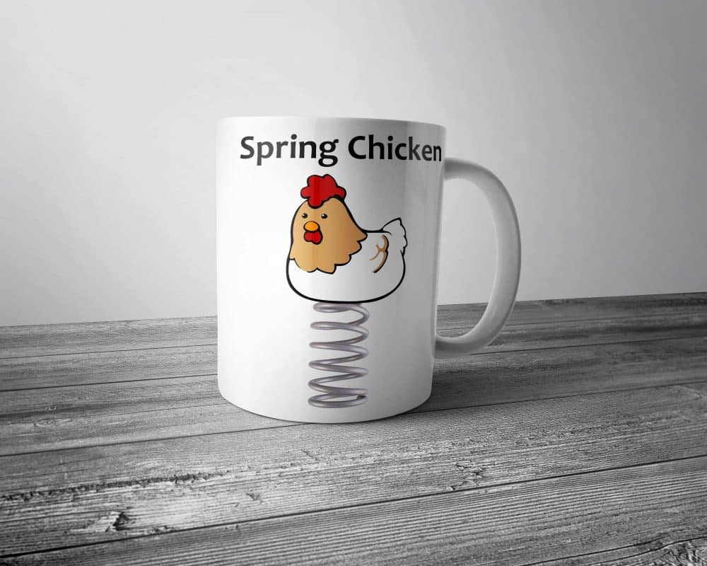 Spring Chicken Mug