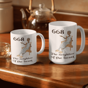 The Neighbor of the Beast Mug