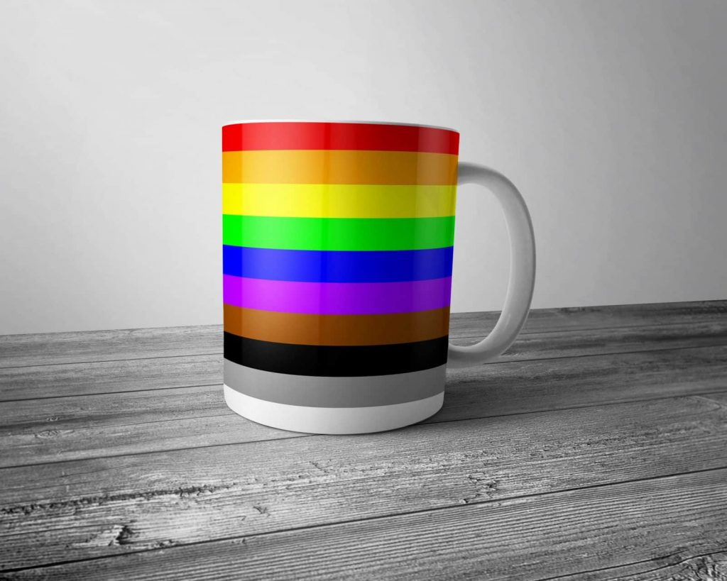 Diversity and Inclusion Rainbow Mug