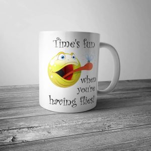 Time's Fun When You're Having Flies Mug