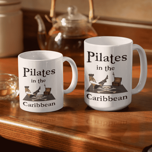 Pilates in the Caribbean Mug
