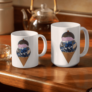 Earth Cream Cone Mug