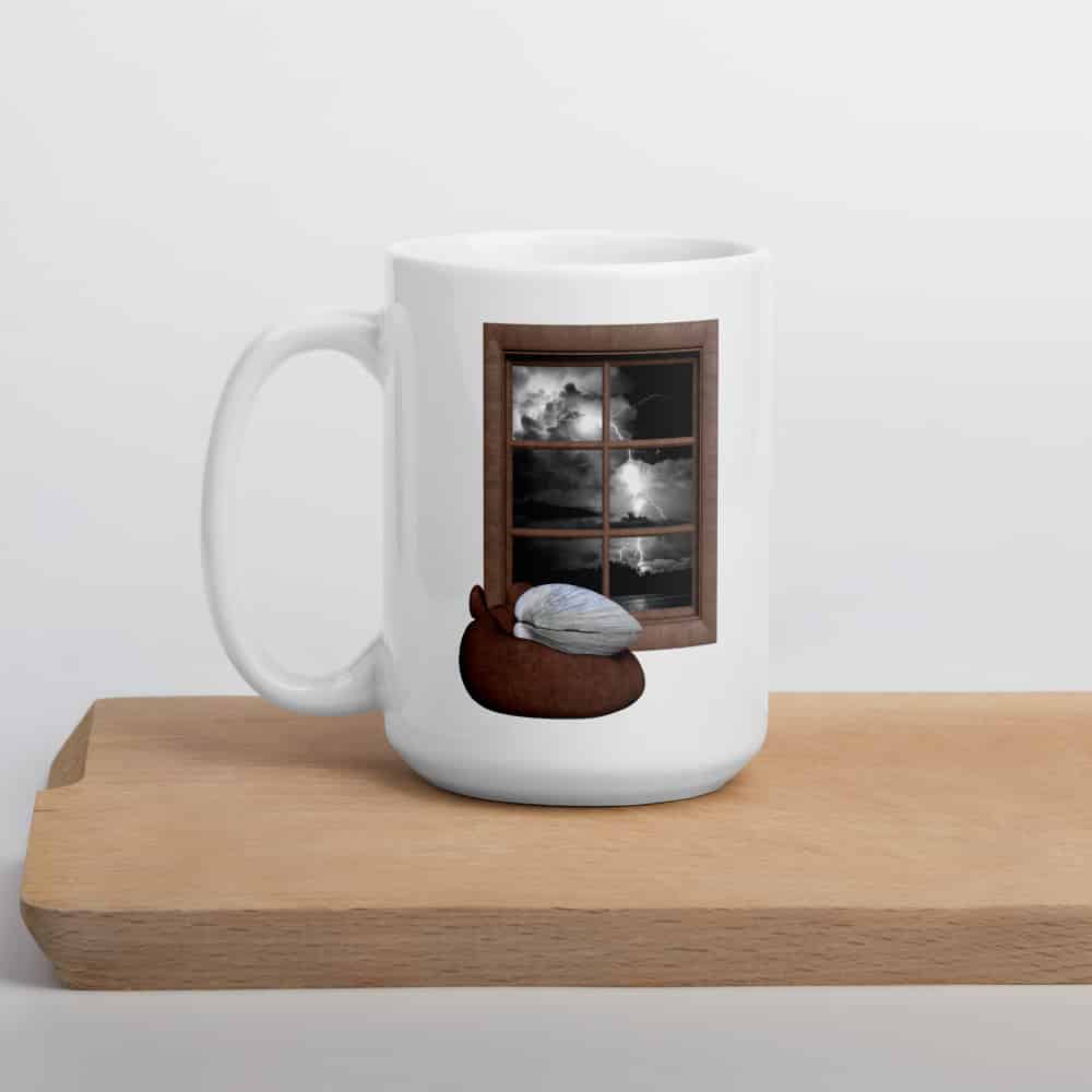 The Clam Before the Storm Mug