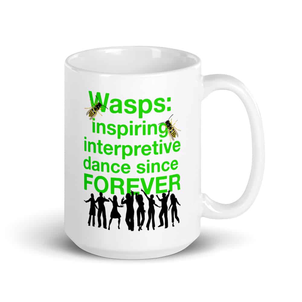 Wasps Inspire Interpretive Dance Mug