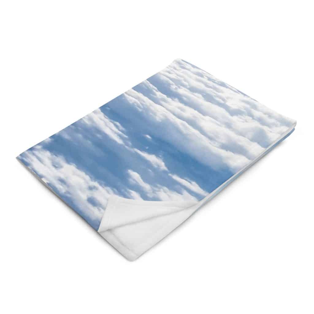 Dragon Lovers Above the Clouds Fleece Throw Blanket