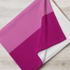 Lesbian Pride Flag Fleece Blanket - Image 5