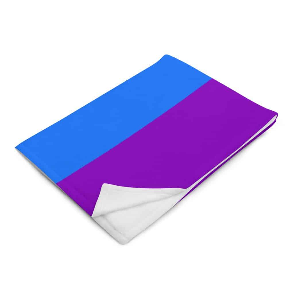 LGBTQ Pride Flag Fleece Blanket