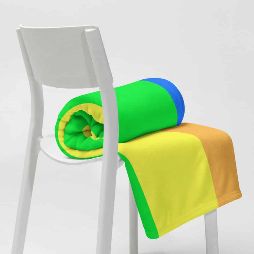 LGBTQ Pride Flag Fleece Blanket