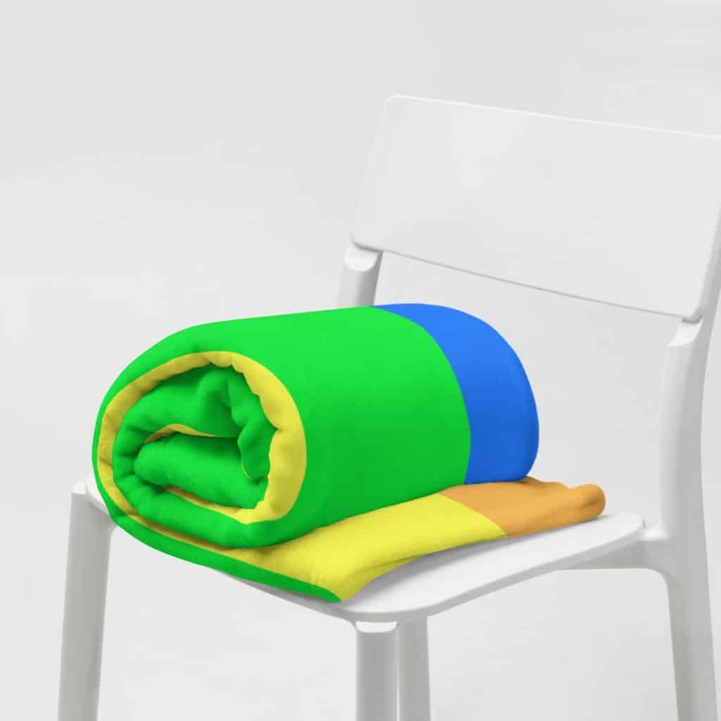 LGBTQ Pride Flag Fleece Blanket