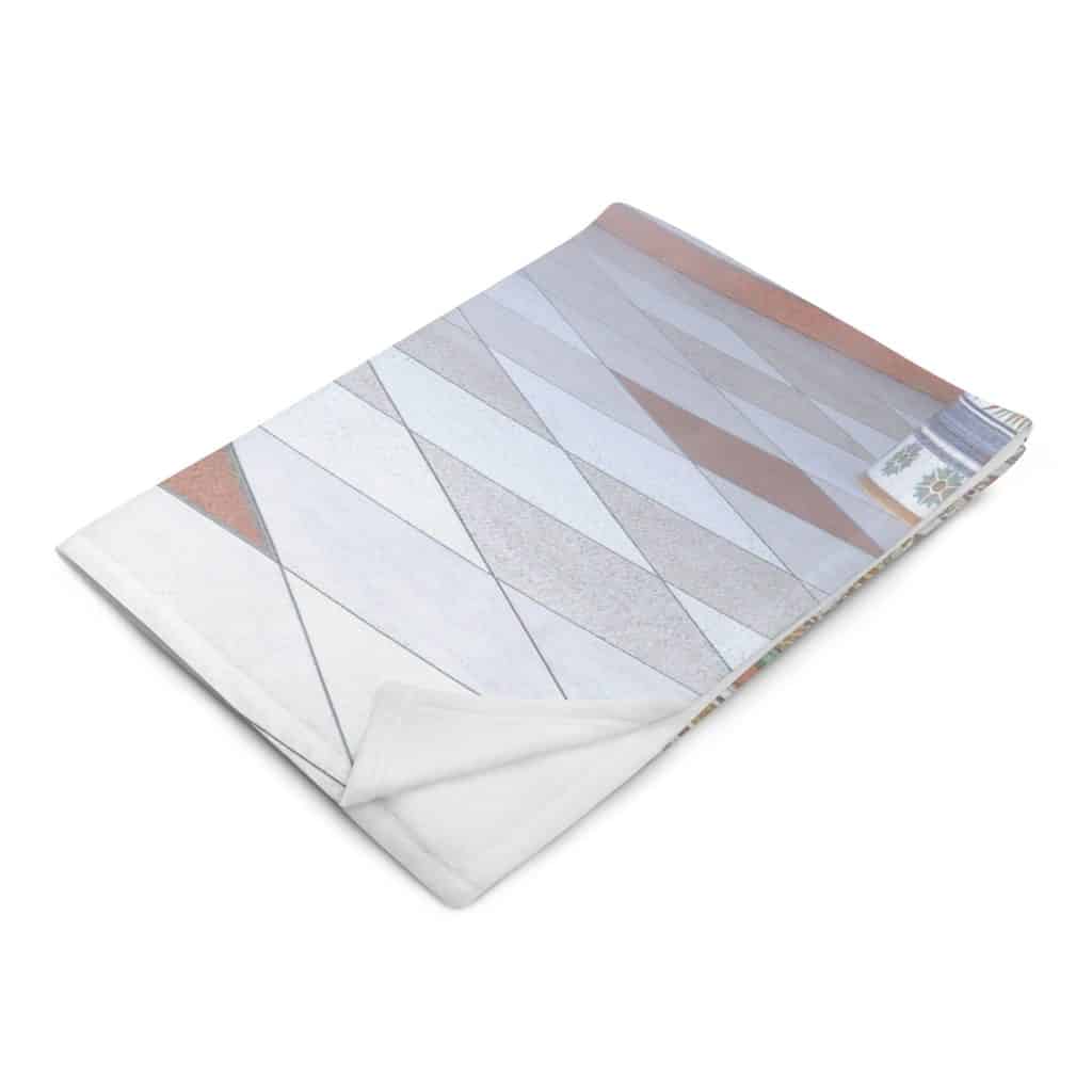 Bastet Priestess Fleece Throw Blanket