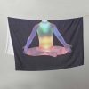 Chakras Fleece Throw Blanket - Image 4