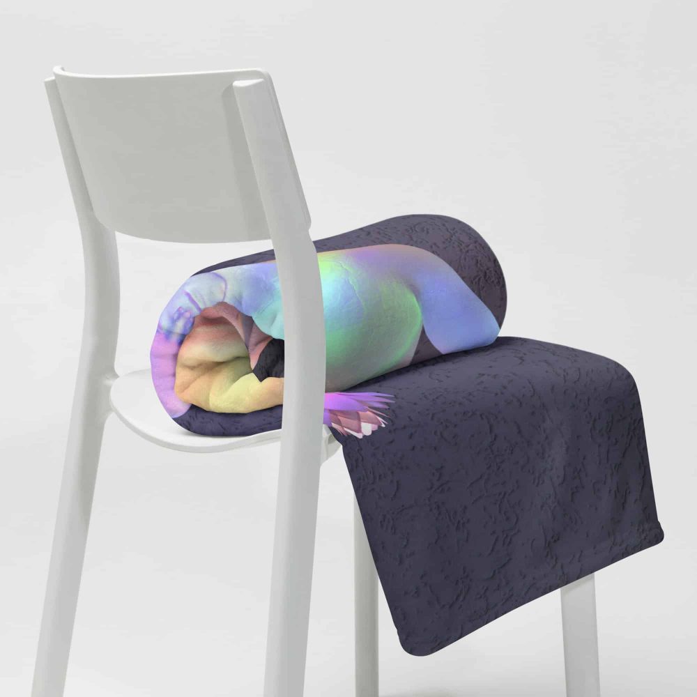 Chakras Fleece Throw Blanket - Image 8