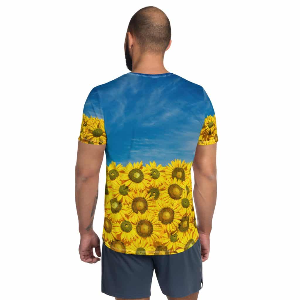 Sunflowers and Sky T-Shirt (Men's)