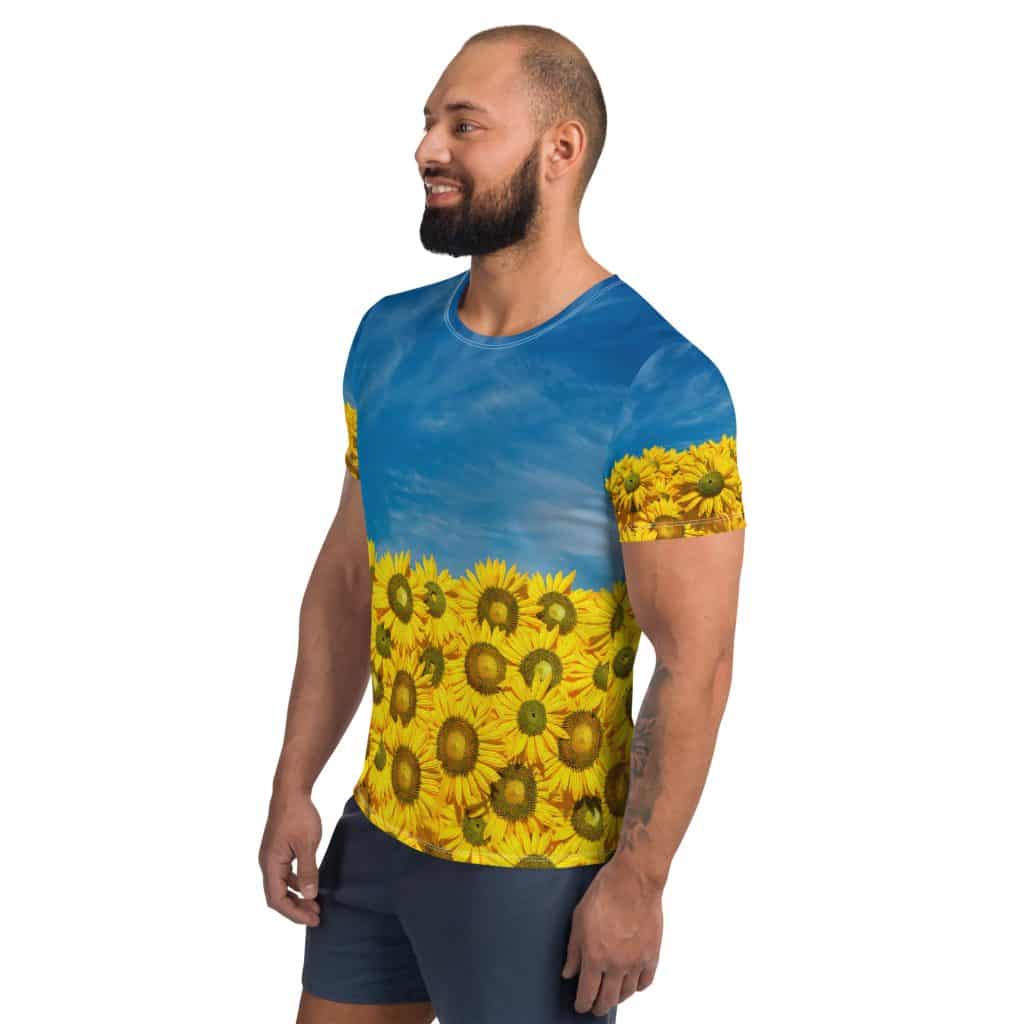 Sunflowers and Sky T-Shirt (Men's)
