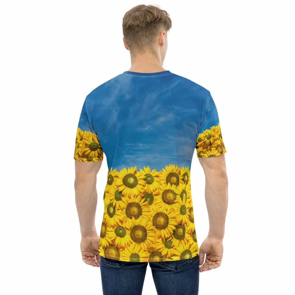 Sunflowers and Sky T-Shirt (Men's)
