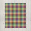Rainbow Pride Plaid Fleece Throw Blanket - Image 2