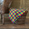 Rainbow Pride Plaid Fleece Throw Blanket - Image 4
