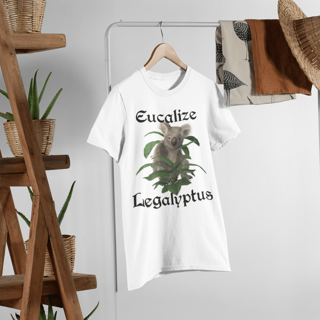 Eucalize Legalyptus tee.