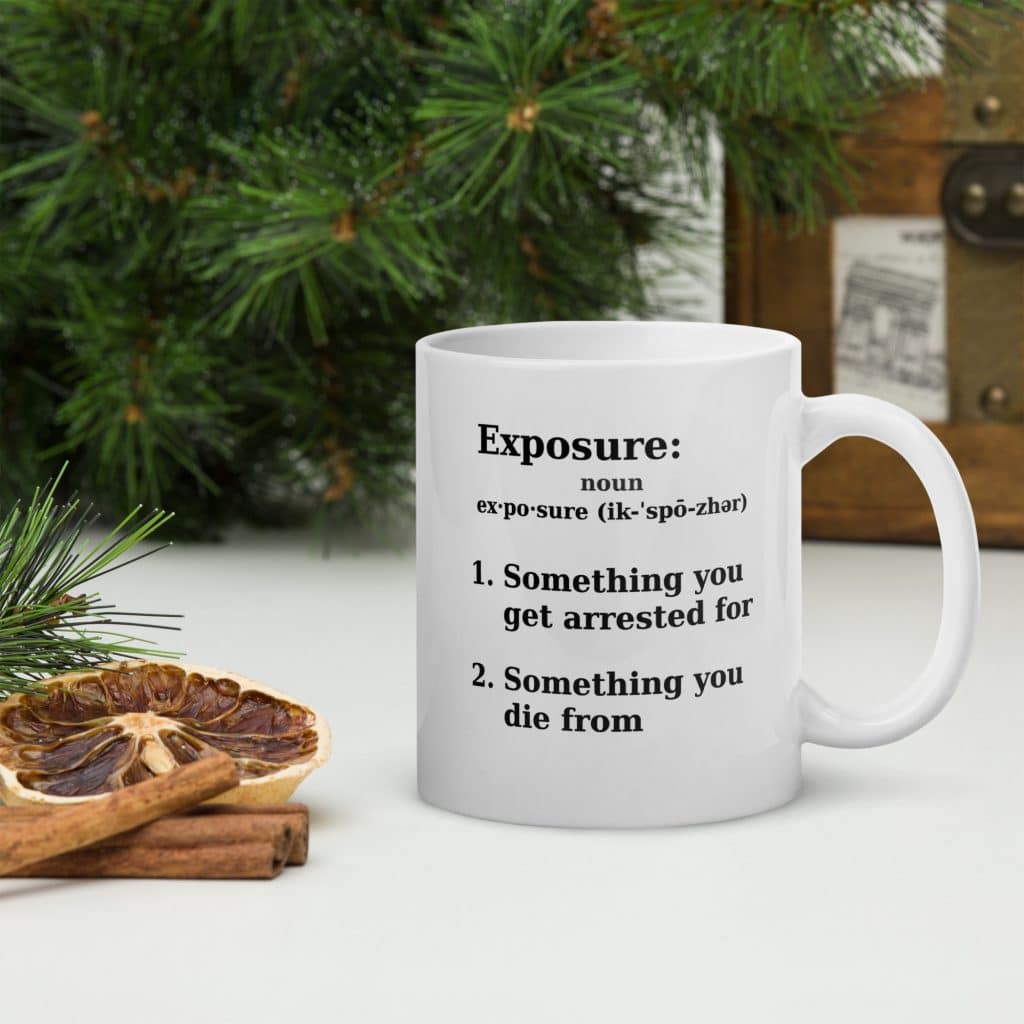 Exposure Definition Mug