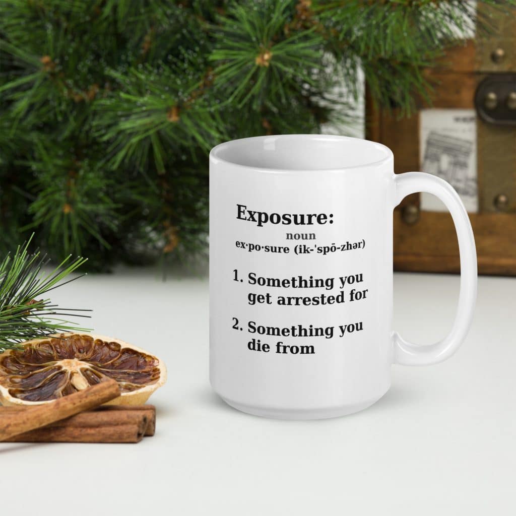 Exposure Definition Mug
