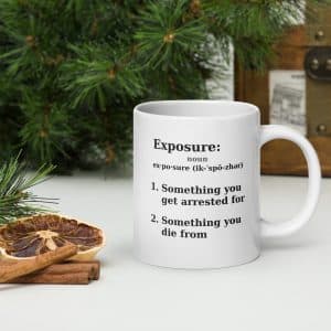 Exposure Definition Mug